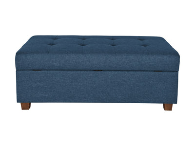 blue Large Storage Ottoman  Collection product image by CorLiving#color_aubin-prussian-blue