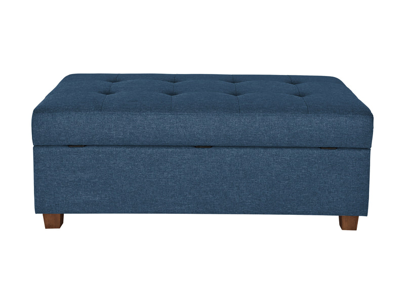 blue Large Storage Ottoman  Collection product image by CorLiving