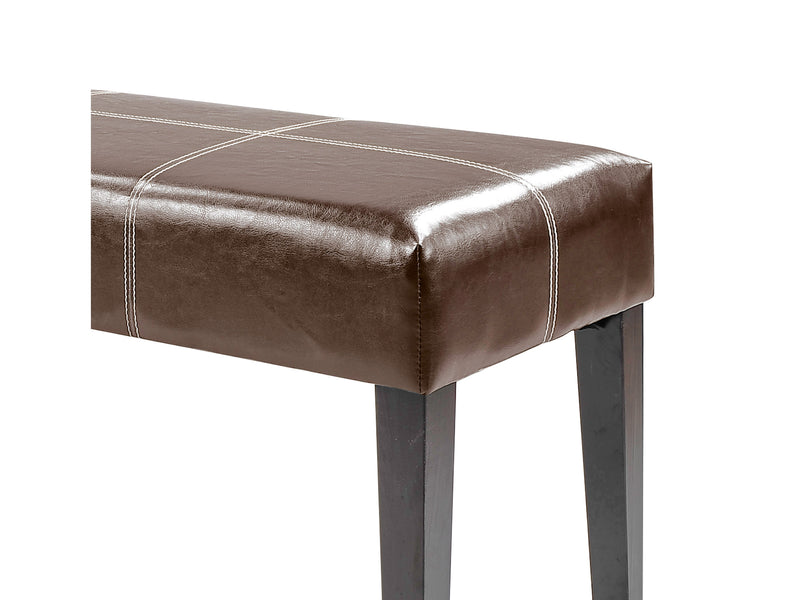 Brown Ottoman Elias Collection detail image by CorLiving