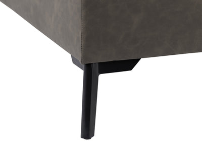 grey Mid-Century Modern Ottoman Linden Collection detail image by CorLiving#color_linden-grey