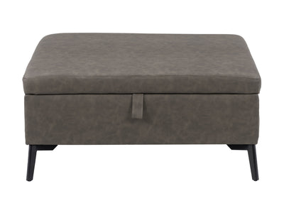 grey Mid-Century Modern Ottoman Linden Collection product image by CorLiving#color_linden-grey