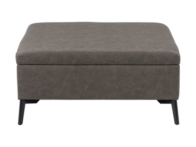 grey Mid-Century Modern Ottoman Linden Collection product image by CorLiving#color_linden-grey