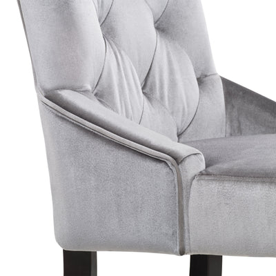 light grey Accent Chairs Set of 2 Antonio Collection detail image by CorLiving#color_light-grey