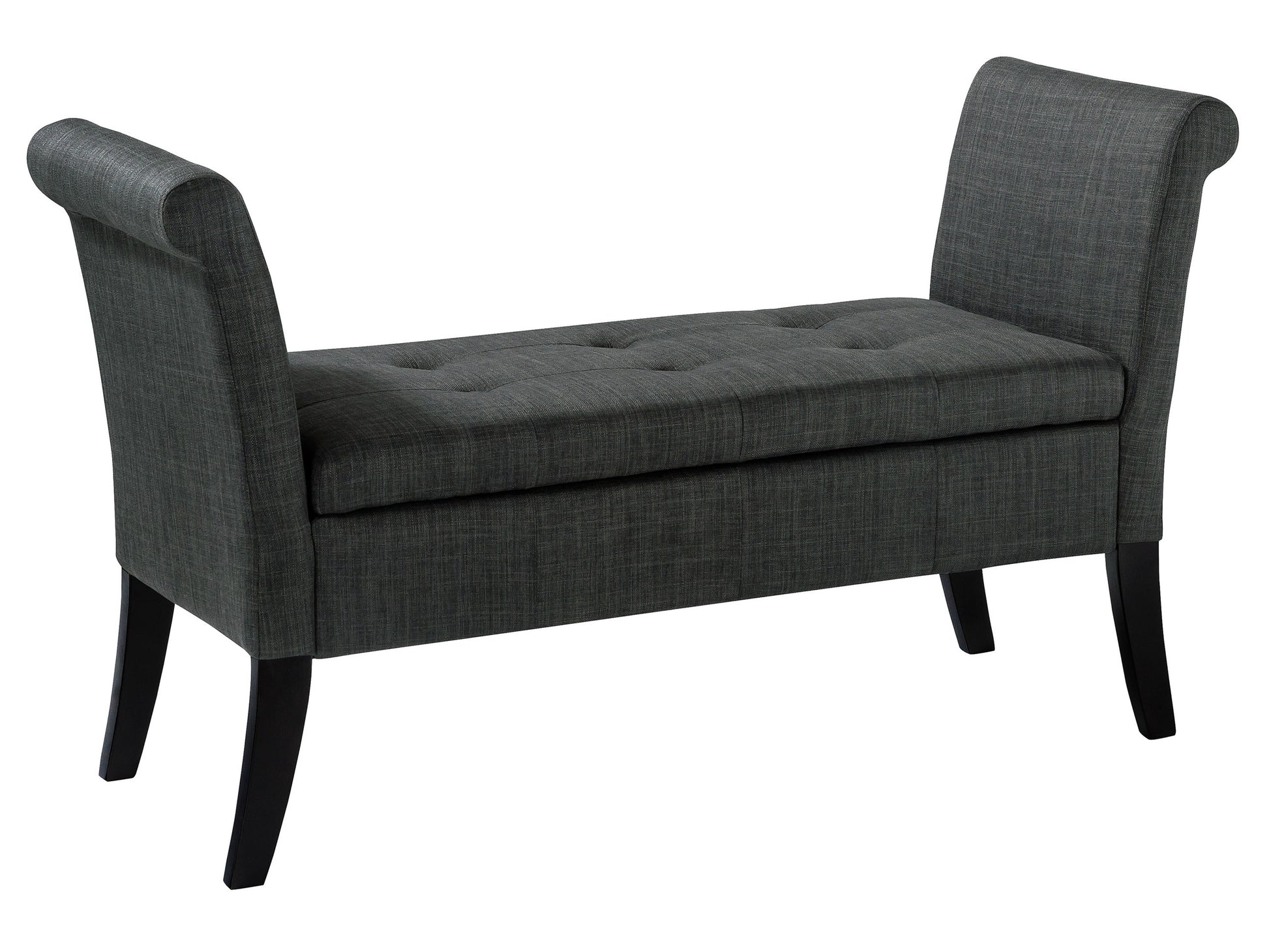 Natural wood bench with sleek metal legs, featuring a smooth, light brown wooden seat and minimalist black metal frame, perfect for modern and rustic interiors.
