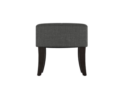 grey Upholstered Bench Antonio Collection product image by CorLiving#color_antonio-grey