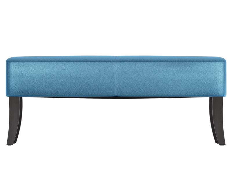 blue Velvet Bench Antonio Collection product image by CorLiving