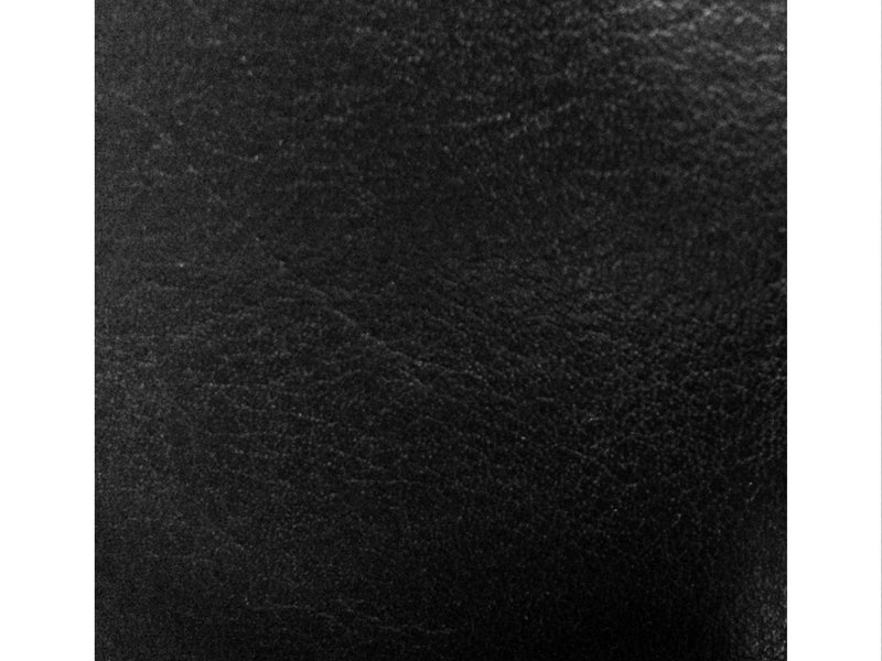 black Leather Barrel Chair Sasha Collection detail image by CorLiving