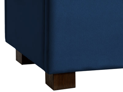 blue Velvet Ottoman with Storage Asha Collection detail image by CorLiving#color_asha-blue