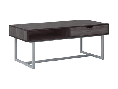 grey Modern Rectangular Coffee Table Marley Collection product image by CorLiving#color_grey