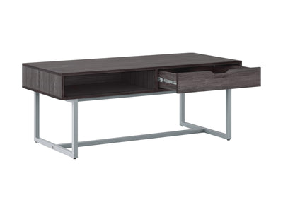 grey Modern Rectangular Coffee Table Marley Collection product image by CorLiving#color_grey