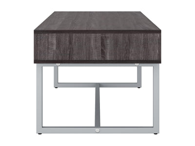 grey Modern Rectangular Coffee Table Marley Collection product image by CorLiving#color_grey