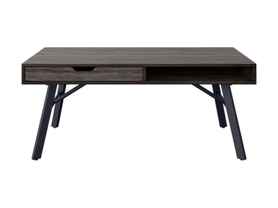 grey Rustic Wood Coffee Table Auston Collection product image by CorLiving#color_grey