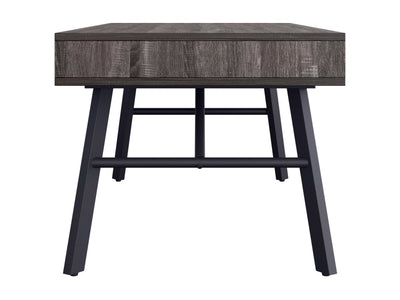 grey Rustic Wood Coffee Table Auston Collection product image by CorLiving#color_grey