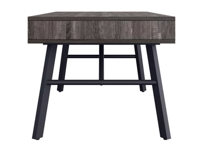 grey Rustic Wood Coffee Table Auston Collection product image by CorLiving#color_grey