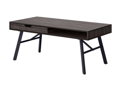 grey Rustic Wood Coffee Table Auston Collection product image by CorLiving#color_grey