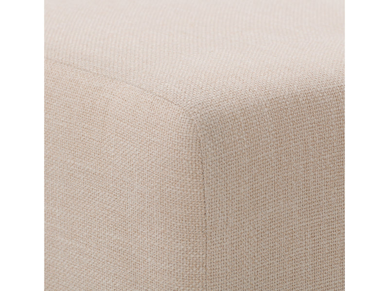 cream Accent Bench Raya Collection detail image by CorLiving