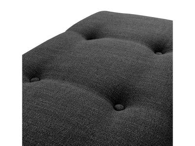 dark grey Accent Bench Raya Collection detail image by CorLiving#color_raya-dark-grey