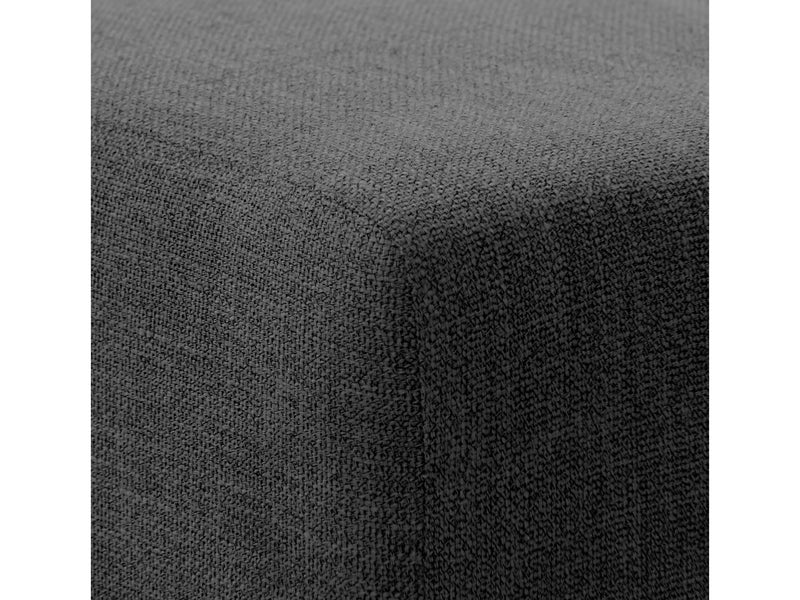 dark grey Accent Bench Raya Collection detail image by CorLiving