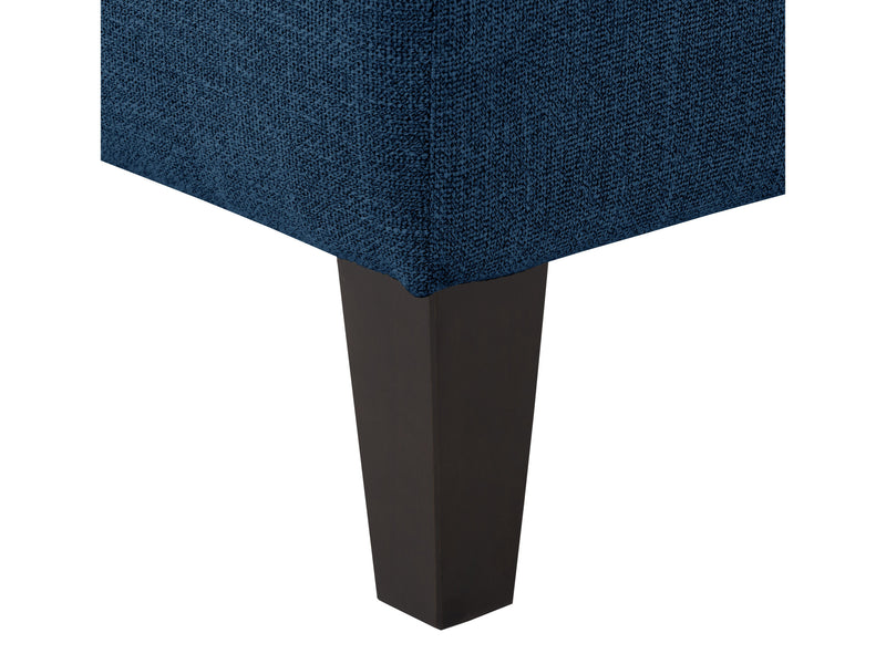navy blue Accent Bench Raya Collection detail image by CorLiving