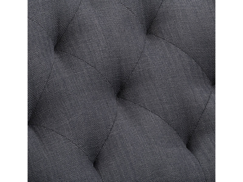 dark grey Modern Rocking Chair Freya Collection detail image by CorLiving