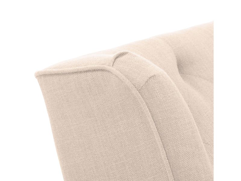 beige Modern Rocking Chair Freya Collection detail image by CorLiving