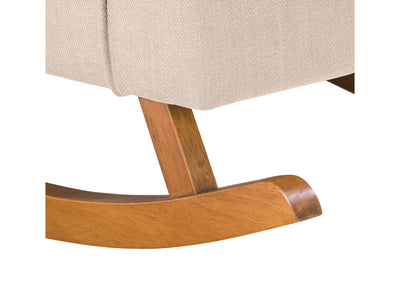 beige Modern Rocking Chair Freya Collection detail image by CorLiving#color_freya-beige