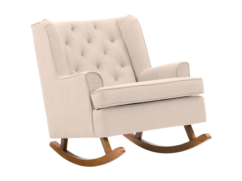 beige Modern Rocking Chair Freya Collection product image by CorLiving