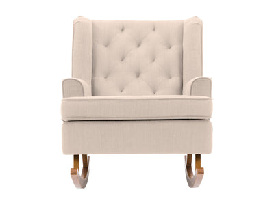 beige Modern Rocking Chair Freya Collection product image by CorLiving#color_freya-beige