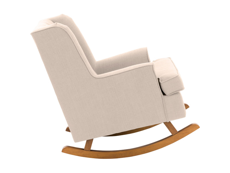 beige Modern Rocking Chair Freya Collection product image by CorLiving