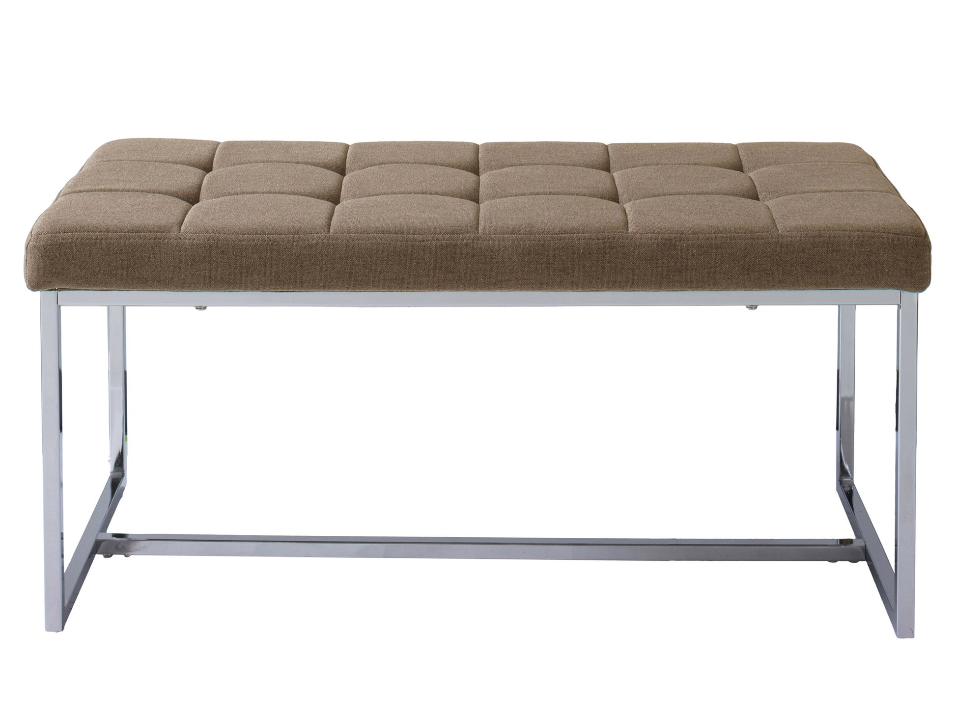 Modern entryway bench with light wood frame, dark gray cushioned seat, and slatted lower shelf for storage. Minimalist design, perfect for contemporary home decor.