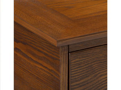 cherry brown TV Bench for TVs up to 75" Houston Collection detail image by CorLiving#color_cherry-brown