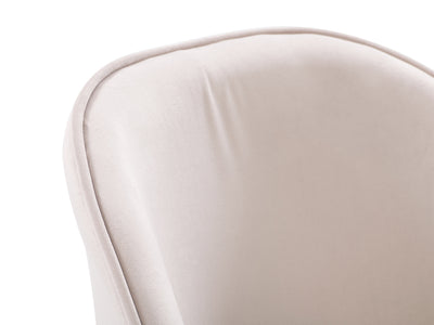 greige Velvet Side Chair Ayla Collection detail image by CorLiving#color_greige