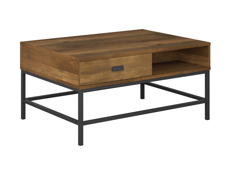 brown Farmhouse Lift Top Coffee Table Fort Worth Collection product image by CorLiving