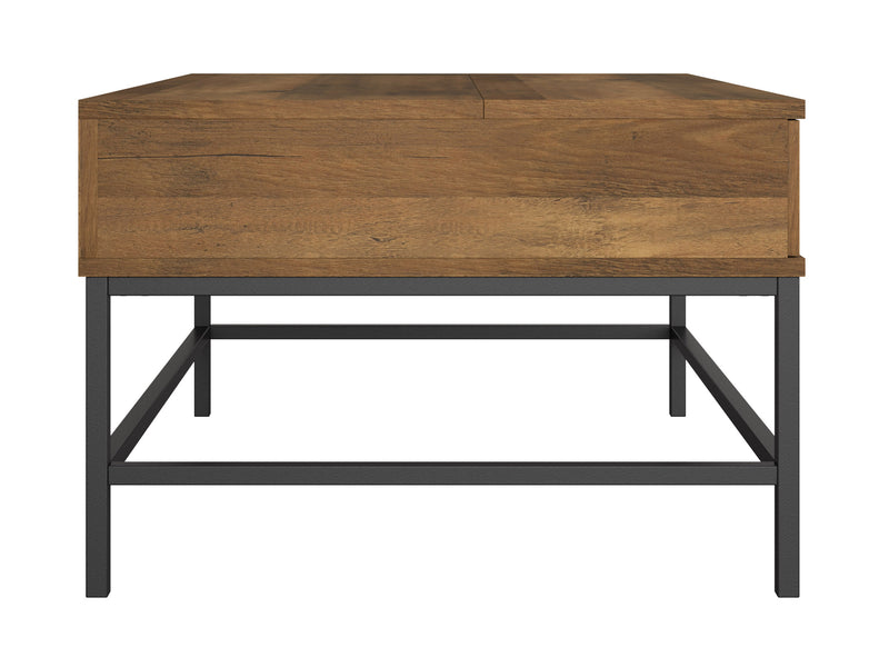 brown Farmhouse Lift Top Coffee Table Fort Worth Collection product image by CorLiving