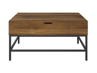 brown Farmhouse Lift Top Coffee Table Fort Worth Collection product image by CorLiving#color_brown