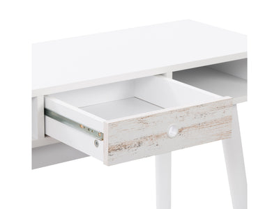 white Mid Century Desk Acerra Collection detail image by CorLiving#color_white