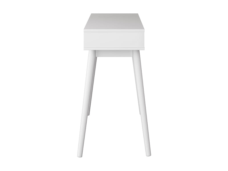 white Mid Century Desk Acerra Collection product image by CorLiving