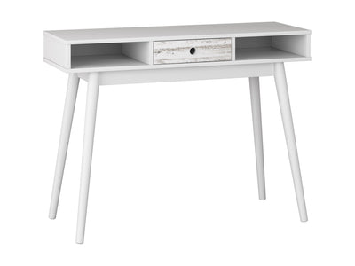 white Mid Century Desk Acerra Collection product image by CorLiving#color_white