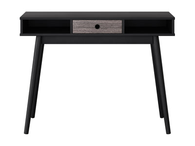 black Mid Century Desk Acerra Collection product image by CorLiving#color_black