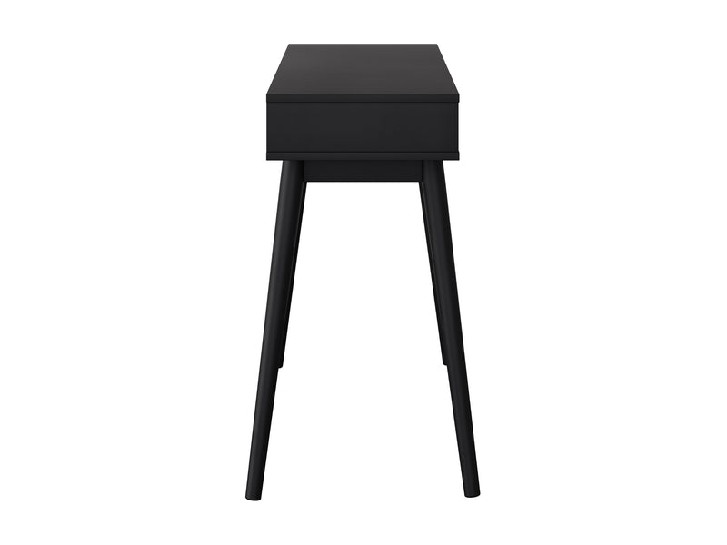 black Mid Century Desk Acerra Collection product image by CorLiving