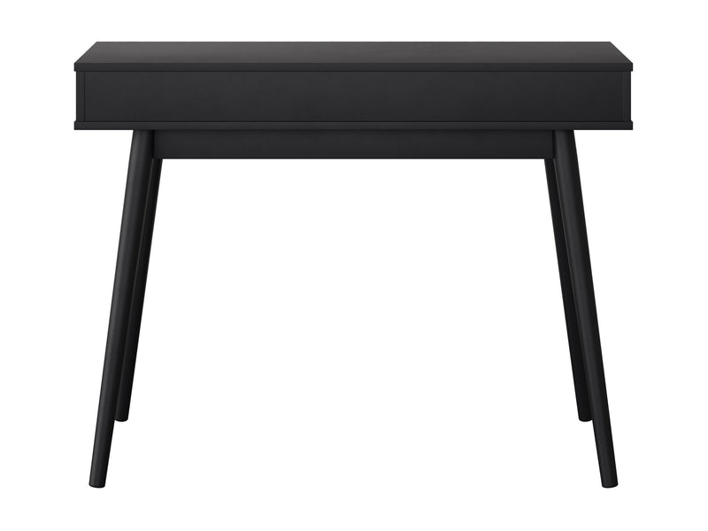 black Mid Century Desk Acerra Collection product image by CorLiving