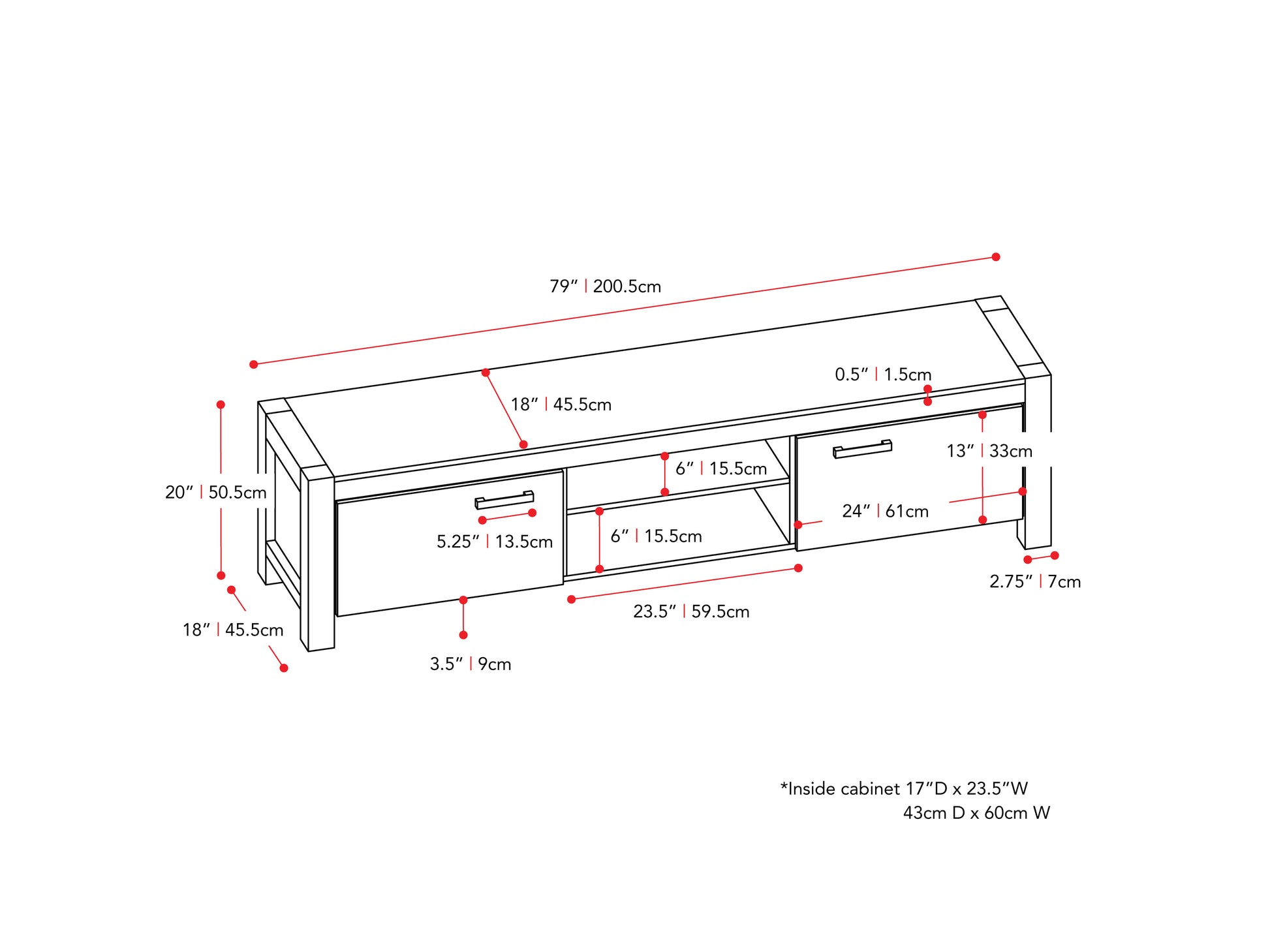 Modern black TV stand with open shelving, glass doors, and sleek metal handles, featuring a minimalist design and sturdy wooden construction. Ideal for contemporary living rooms and media centers.