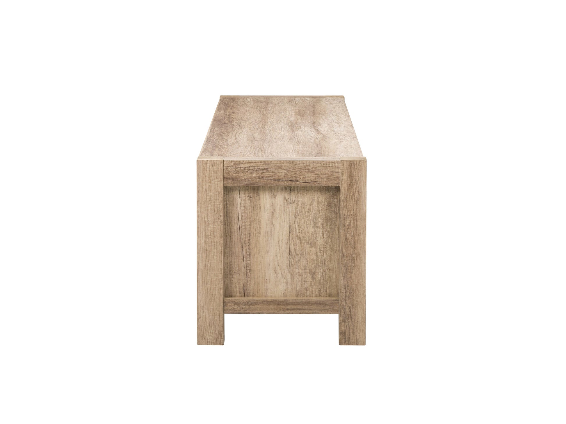 Modern TV stand with doors, fits TVs up to 95 inches, featuring a sleek design with a walnut finish, black metal legs, and ample storage space.