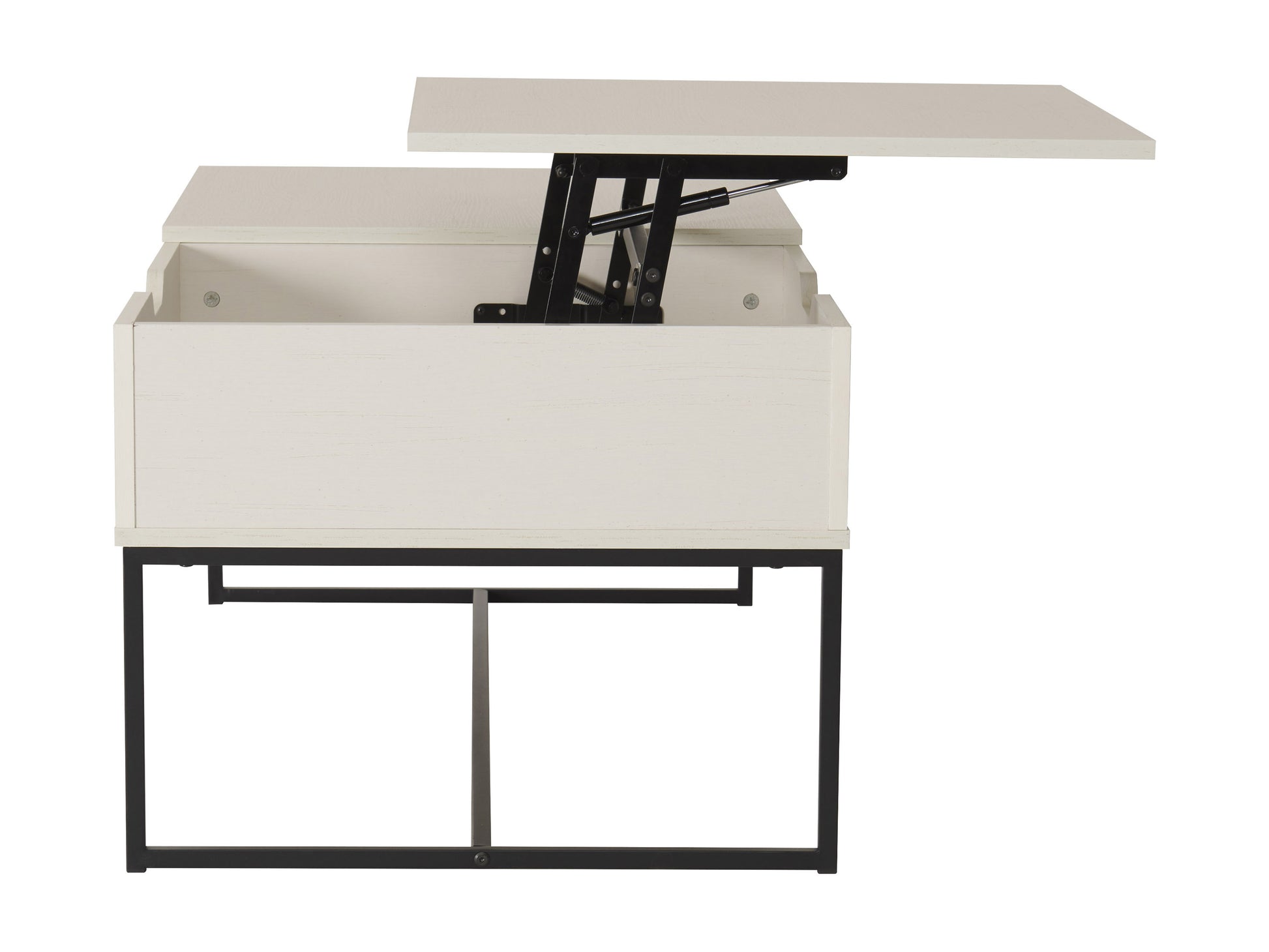 Modern rectangular coffee table with a sleek white marble top, gold metal frame, and lower glass shelf, perfect for contemporary living rooms.