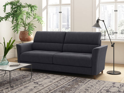 dark grey 3 Seater Sofa Caroline collection lifestyle scene by CorLiving#color_dark-grey