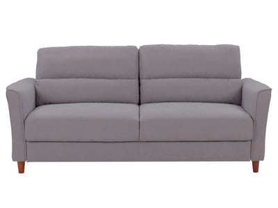 light grey 3 Seat Sofa and Chair Set, 2 piece Caroline collection detail image by CorLiving#color_light-grey