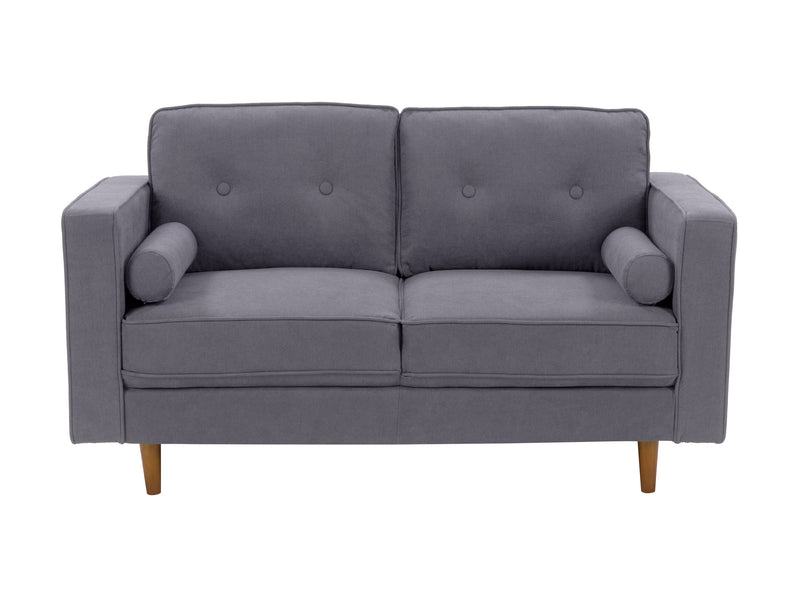 grey 2 Seater Loveseat Sofa Mulberry collection product image by CorLiving