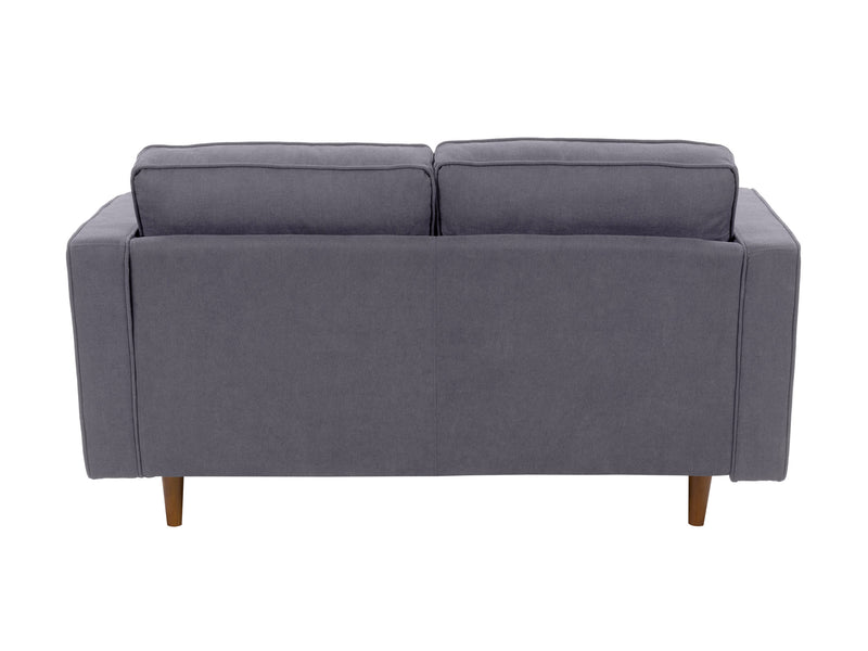 grey 2 Seater Loveseat Sofa Mulberry collection product image by CorLiving