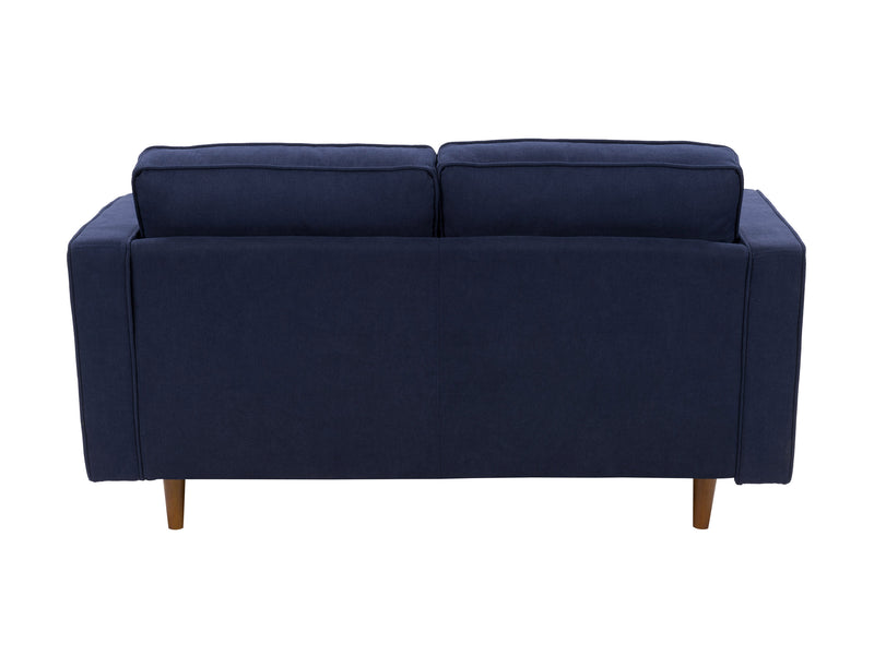 navy blue 2 Seater Loveseat Sofa Mulberry collection product image by CorLiving