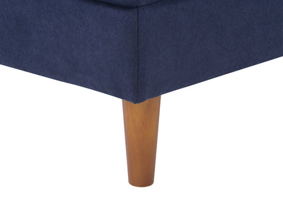 navy blue Mid-Century Modern Ottoman Mulberry Collection detail image by CorLiving#color_mulberry-navy-blue